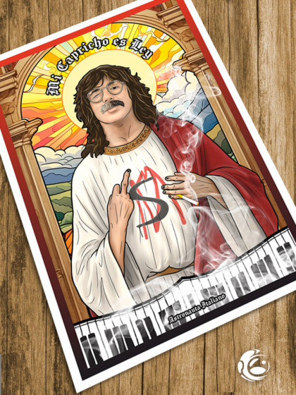 POSTER ESTAMPITA MUSICOS