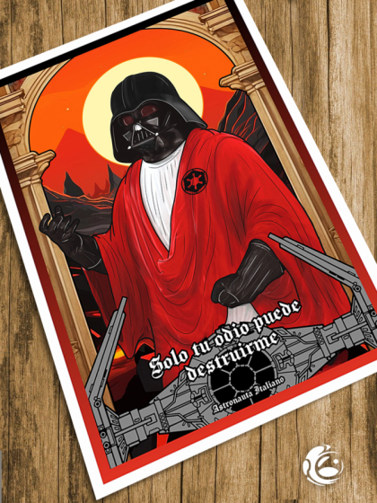 POSTER ESTAMPITA PERSONAJES