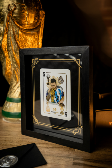 CUADRITO 5 DE COPAS MESSI