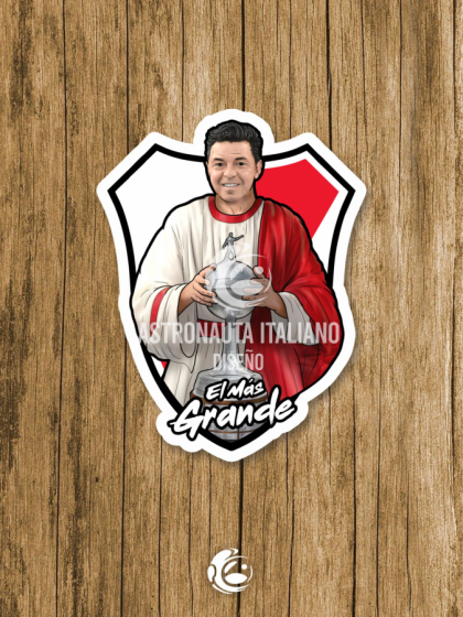 ESTAMPITAS EN VINILO BLANCO ADHESIVO