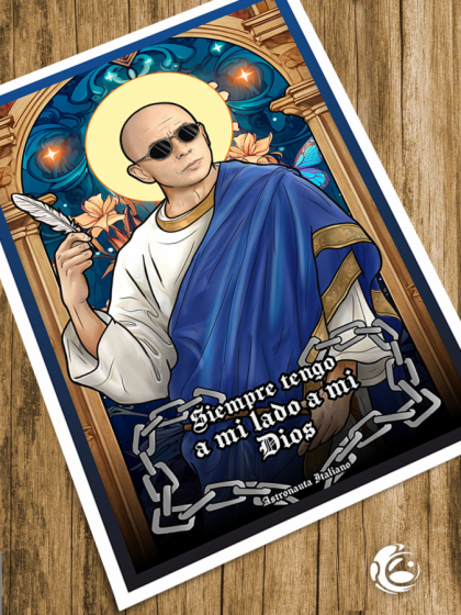 POSTER ESTAMPITA MUSICOS