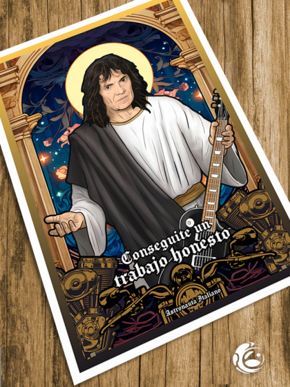 POSTER ESTAMPITA MUSICOS