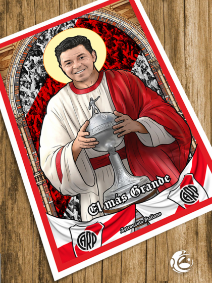 POSTER ESTAMPITA JUGADORES